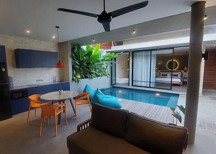 Akhila 1 - 1 Bedroom Modern Tropical At The Heart Of * سمينياك